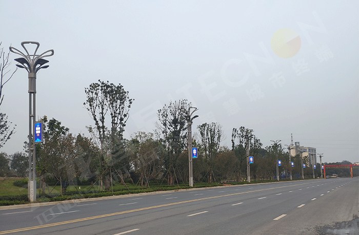 LED燈桿屏,燈桿屏 LED燈桿屏,燈桿屏