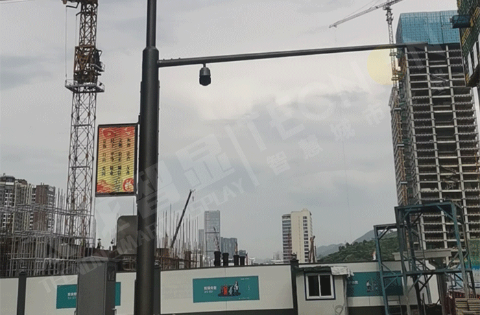 深圳智慧LED燈桿屏