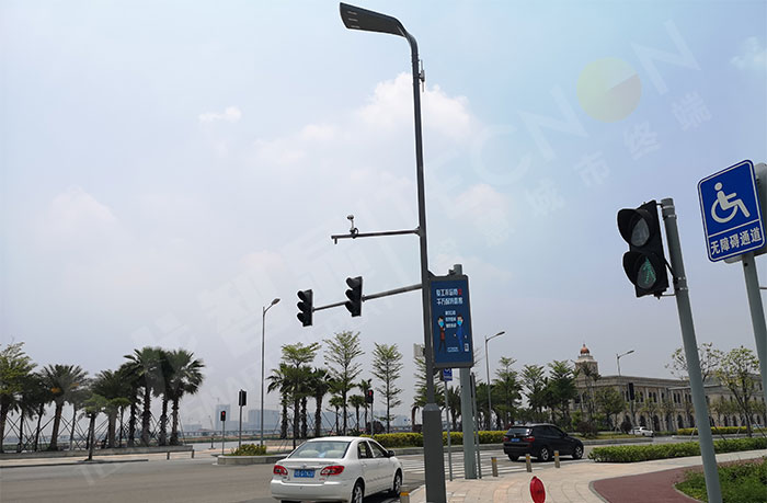 智慧路燈屏廣告投放優勢